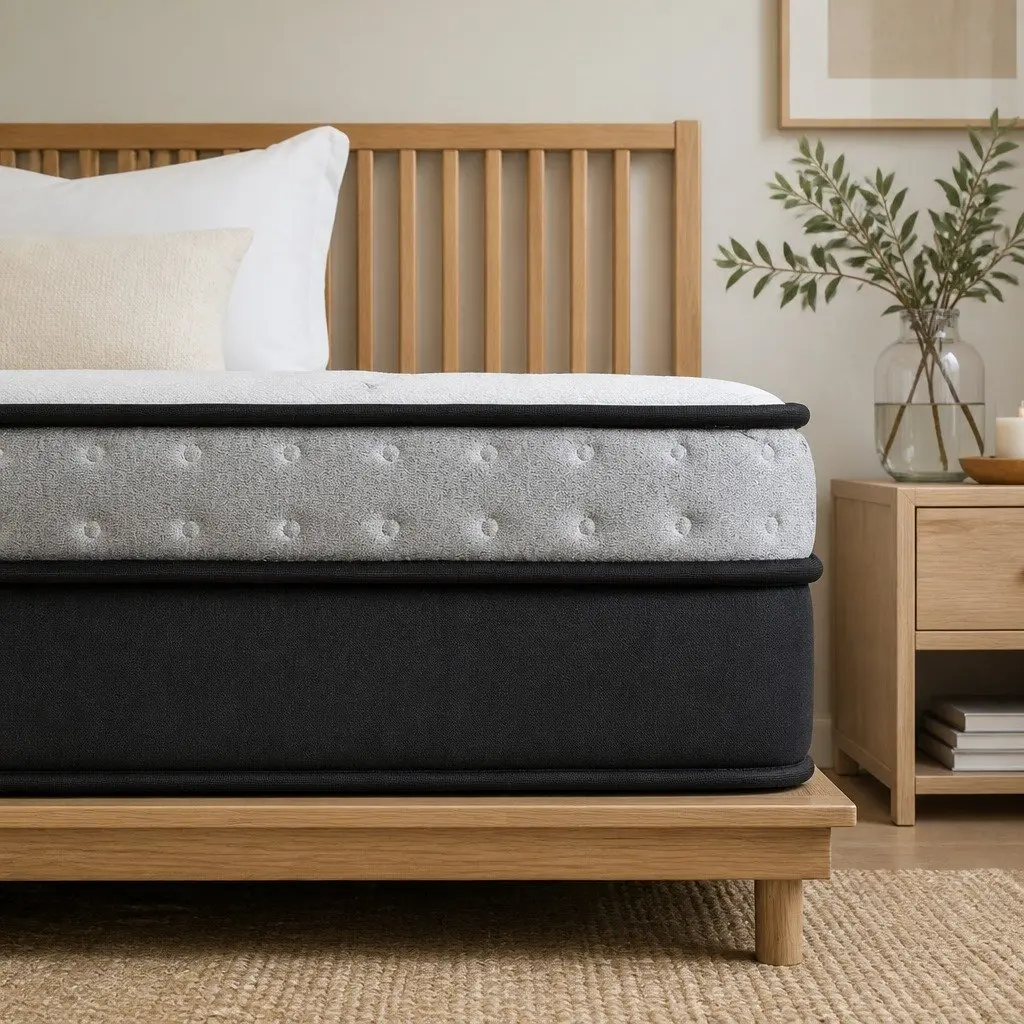 Double Mattress with Gel Memory Foam