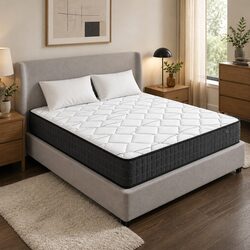 King Size Mattress 16cm Medium Firm Quilted Top