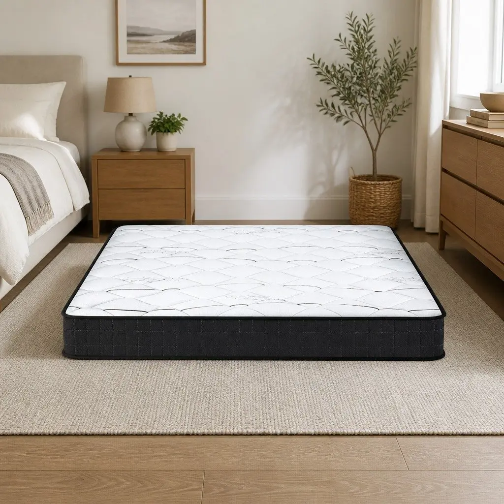 King Size Mattress 16cm Medium Firm Quilted Top