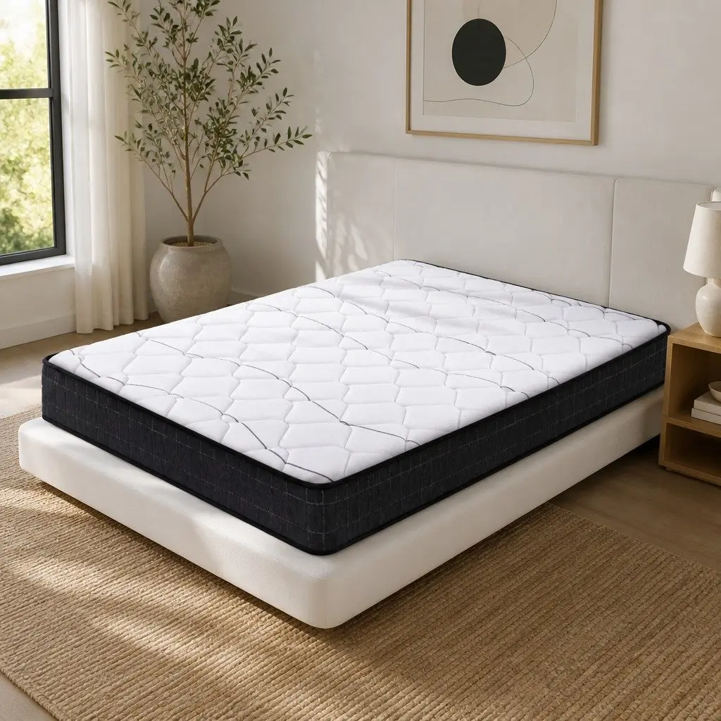 King Size Mattress 16cm Medium Firm Quilted Top