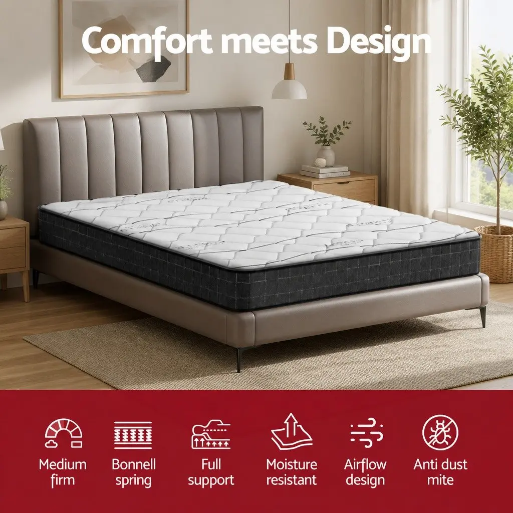 King Size Mattress 16cm Medium Firm Quilted Top