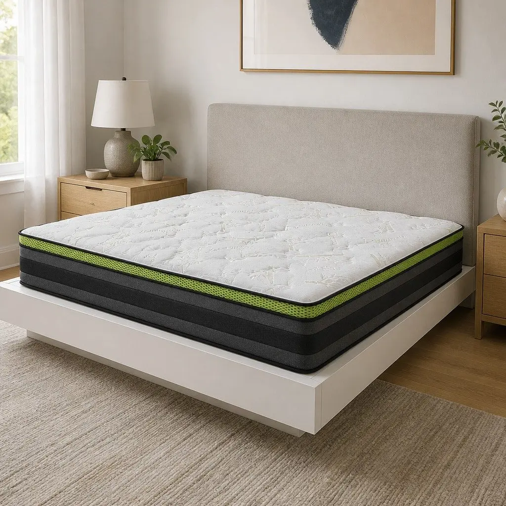 Single Mattress with Cool Gel Memory Foam and Pocket Springs