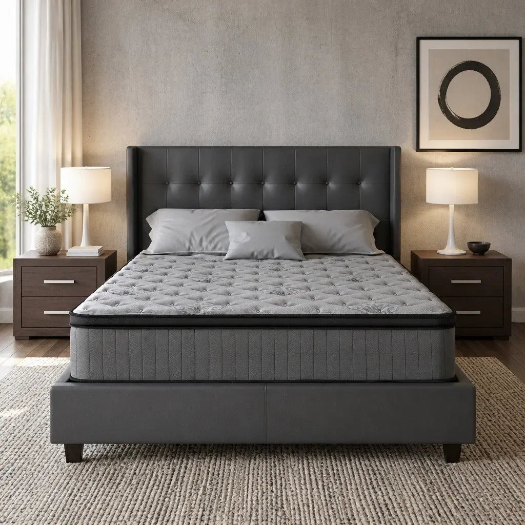 Queen Mattress with Euro Top Support