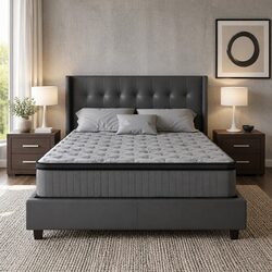 Comfortable Queen Mattress with Euro Top Support
