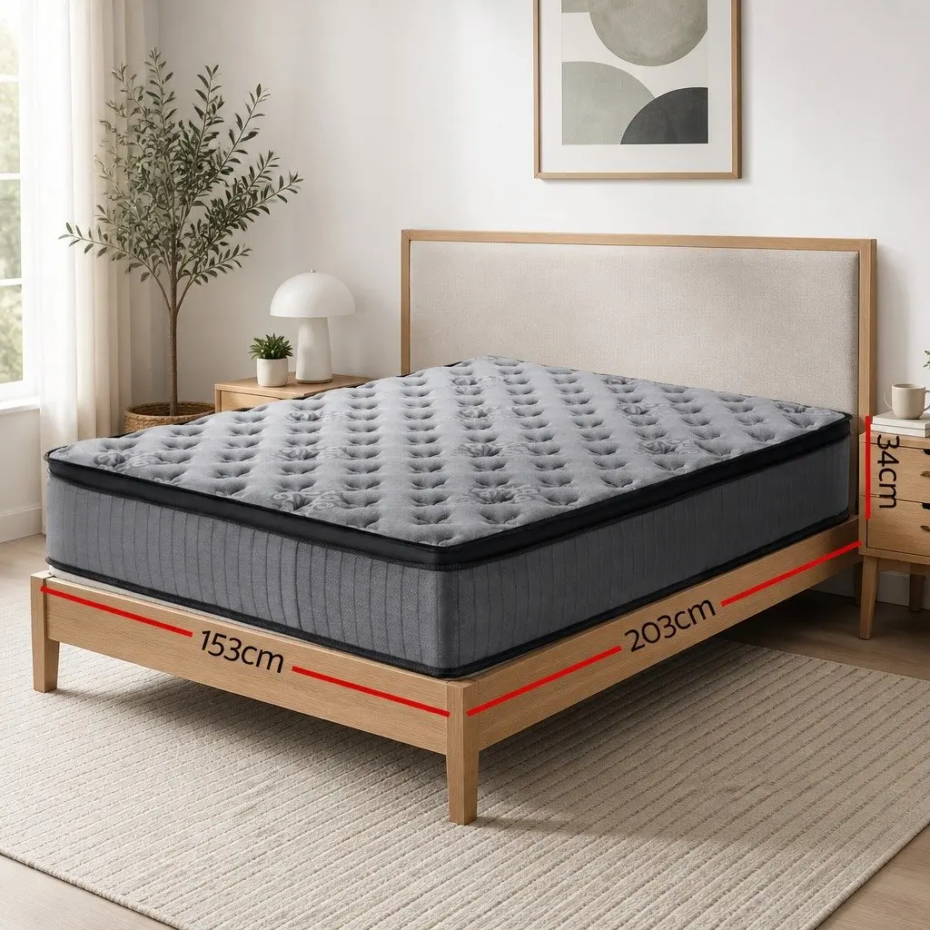Queen Mattress with Euro Top Support