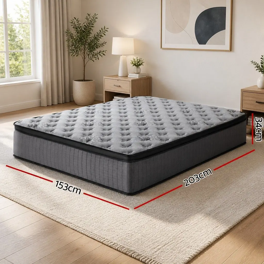 Queen Mattress with Euro Top Support