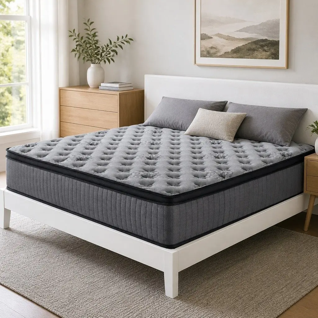 Queen Mattress with Euro Top Support