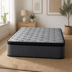 34cm Euro Top Single Mattress with Pocket Spring and Memory Foam