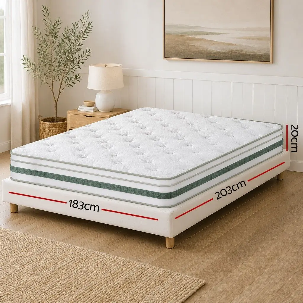 Euro Top Pocket Spring King Size Mattress 20cm