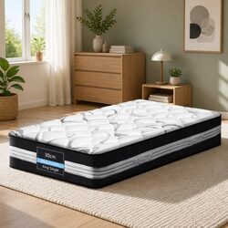 Comfortable 30cm King Single Mattress with Pocket Springs