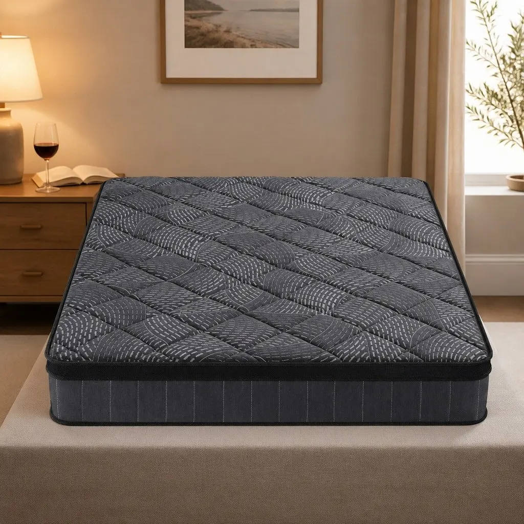 King Size Mattress Euro Top 25cm Pocket Spring Latex Medium Firm Support