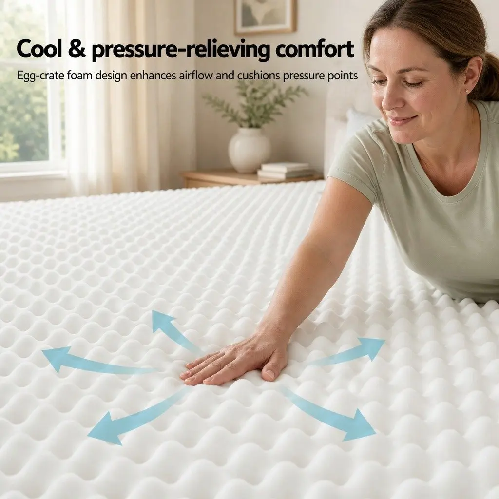 20cm King Size Mattress with Medium-Firm Support