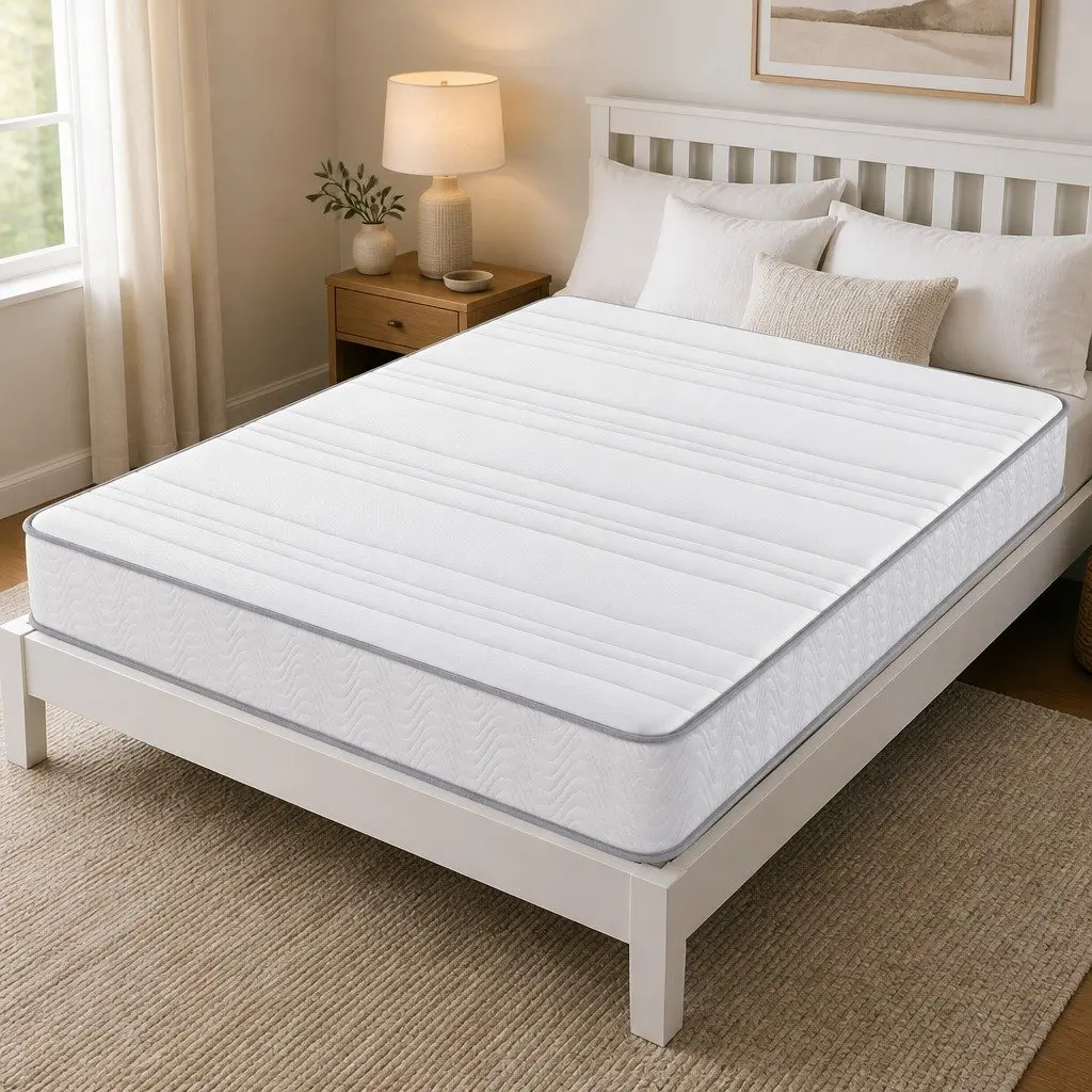 Queen Mattress with Medium-Firm Support