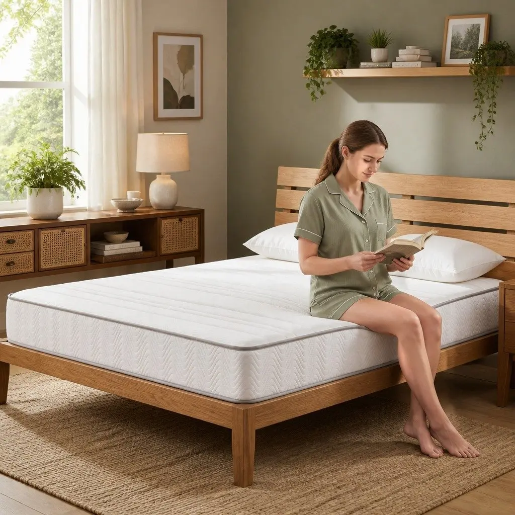 Queen Mattress with Medium-Firm Support