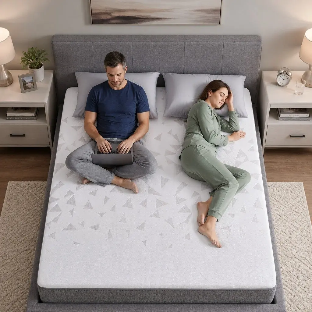 Reversible Foam King Size Mattress with Pocket Springs