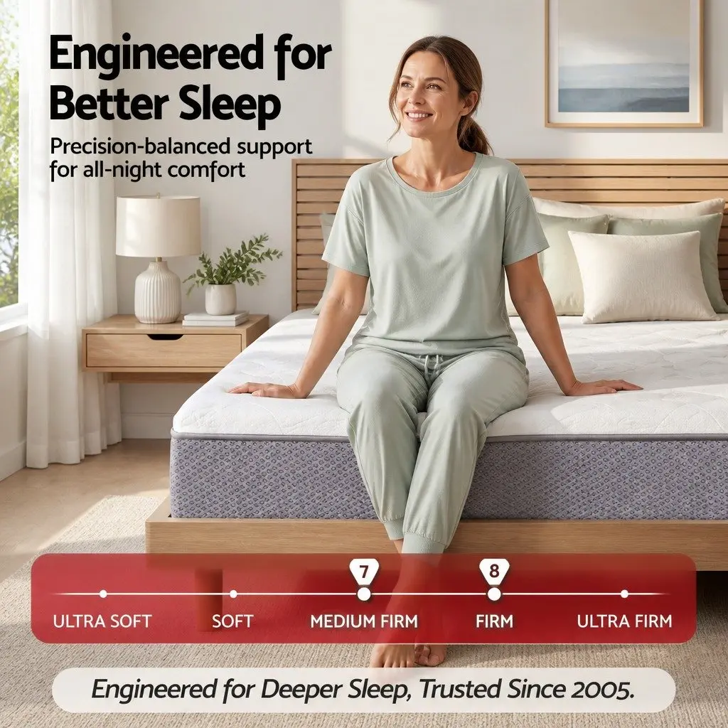 Reversible Foam Single Mattress with Pocket Springs