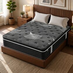 Comfortable Double Mattress with Graphene Memory Foam