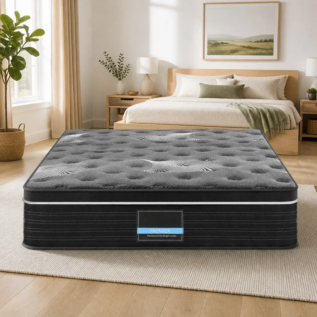 Double Mattress with Graphene Memory Foam