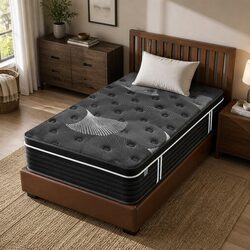 Euro Top Single Mattress with Graphene Foam 35cm