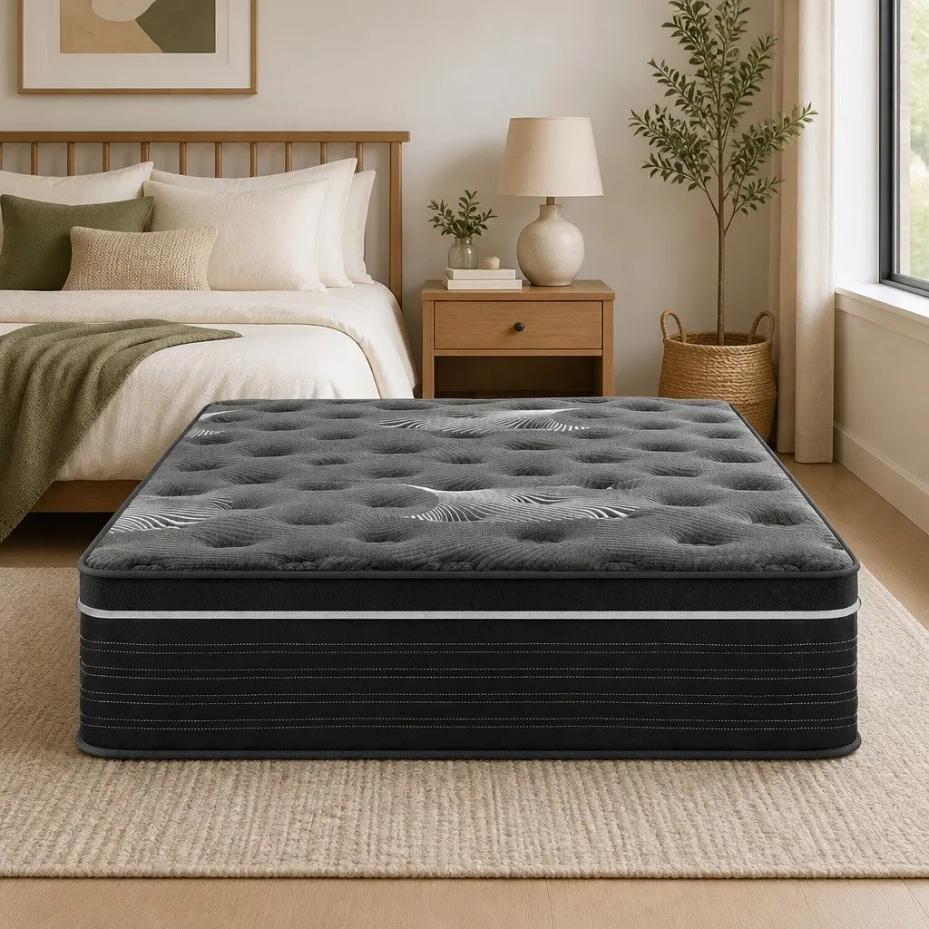 Euro Top Single Mattress with Graphene Foam 35cm