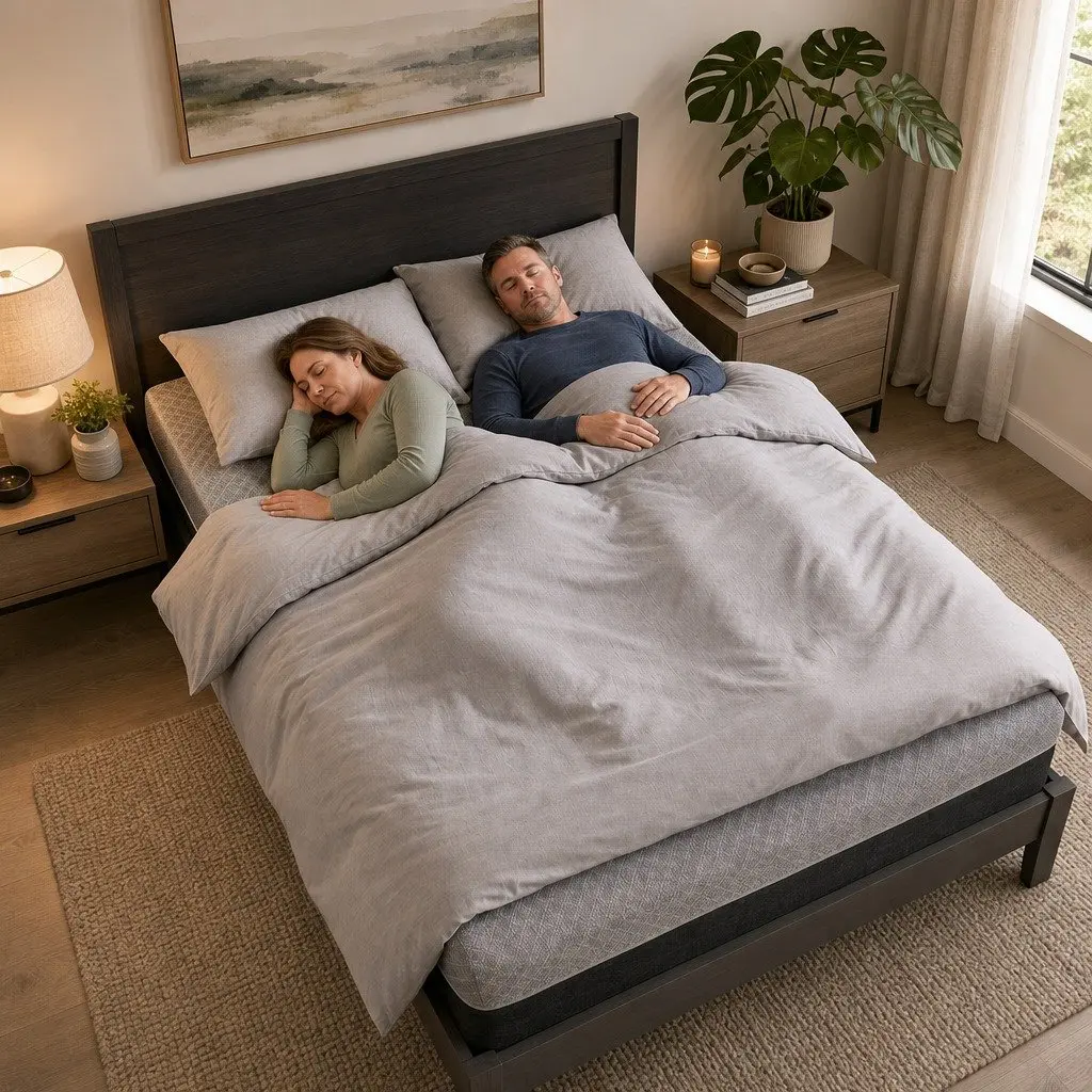 King Size Mattress Firm 26cm Pocket Spring Dark Grey