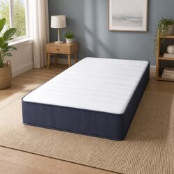 Comfort-Enhancing Single Mattress with Pocket Springs