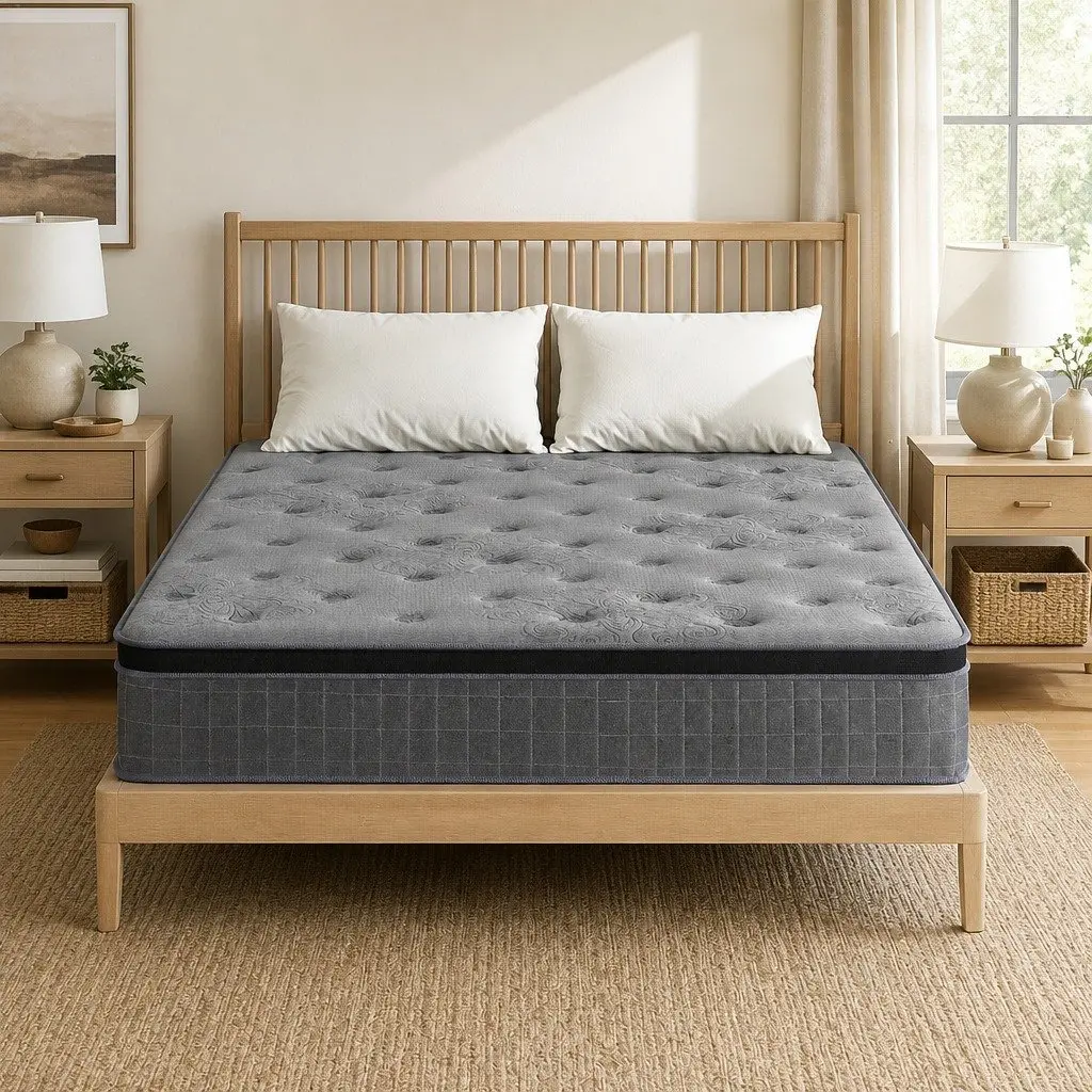 Queen Mattress with Latex Foam and Pocket Springs