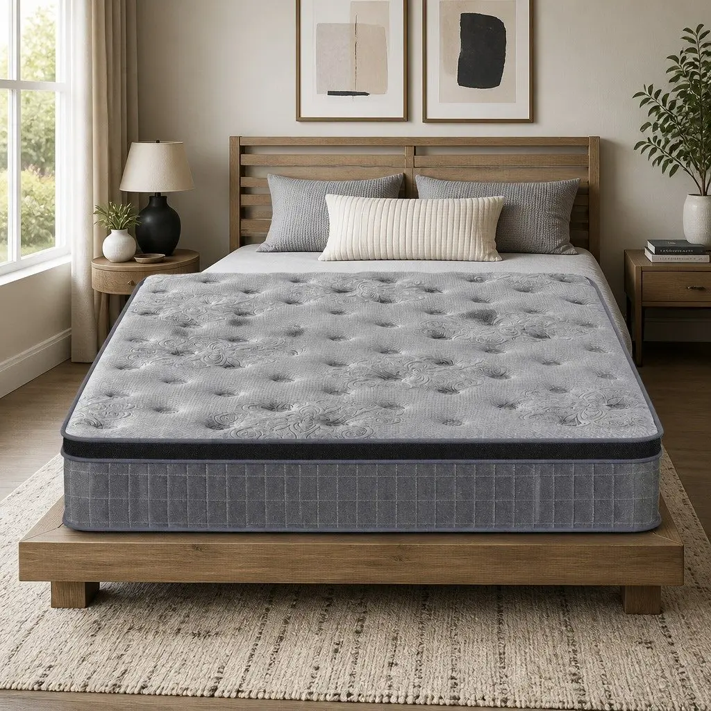 Queen Mattress with Latex Foam and Pocket Springs