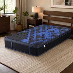 Comfortable King Single Hybrid Mattress with Gel Foam