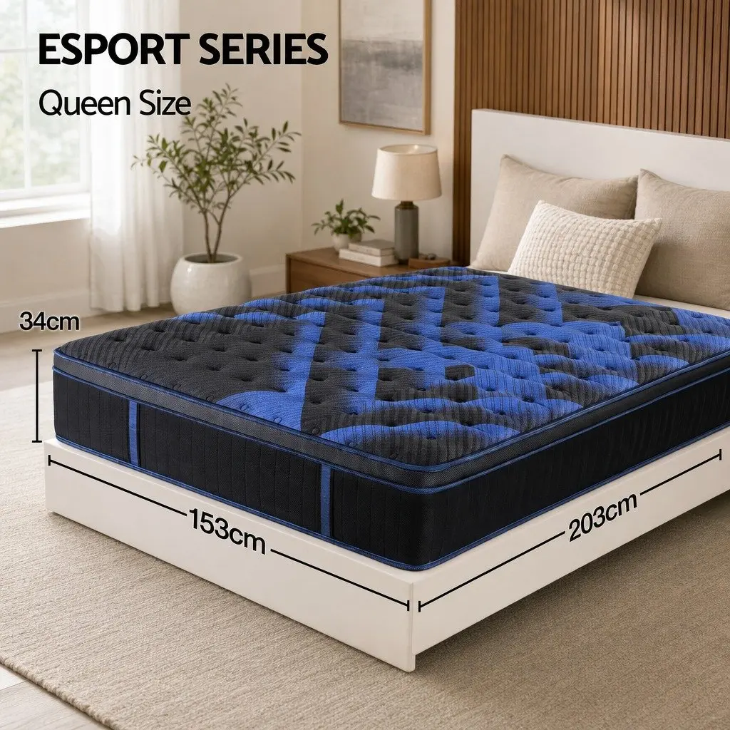 Queen Hybrid Mattress with Cooling Gel