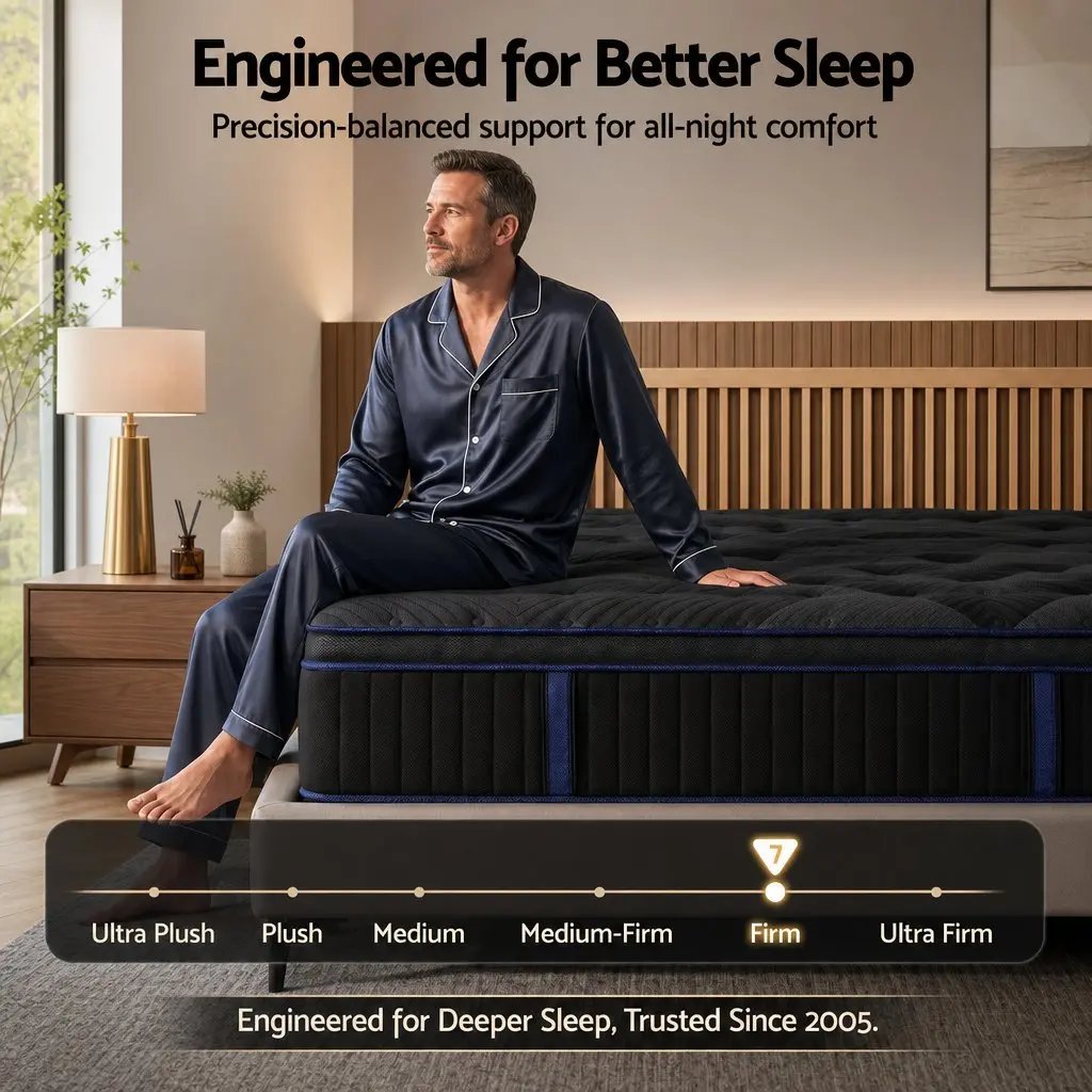 Queen Hybrid Mattress with Cooling Gel