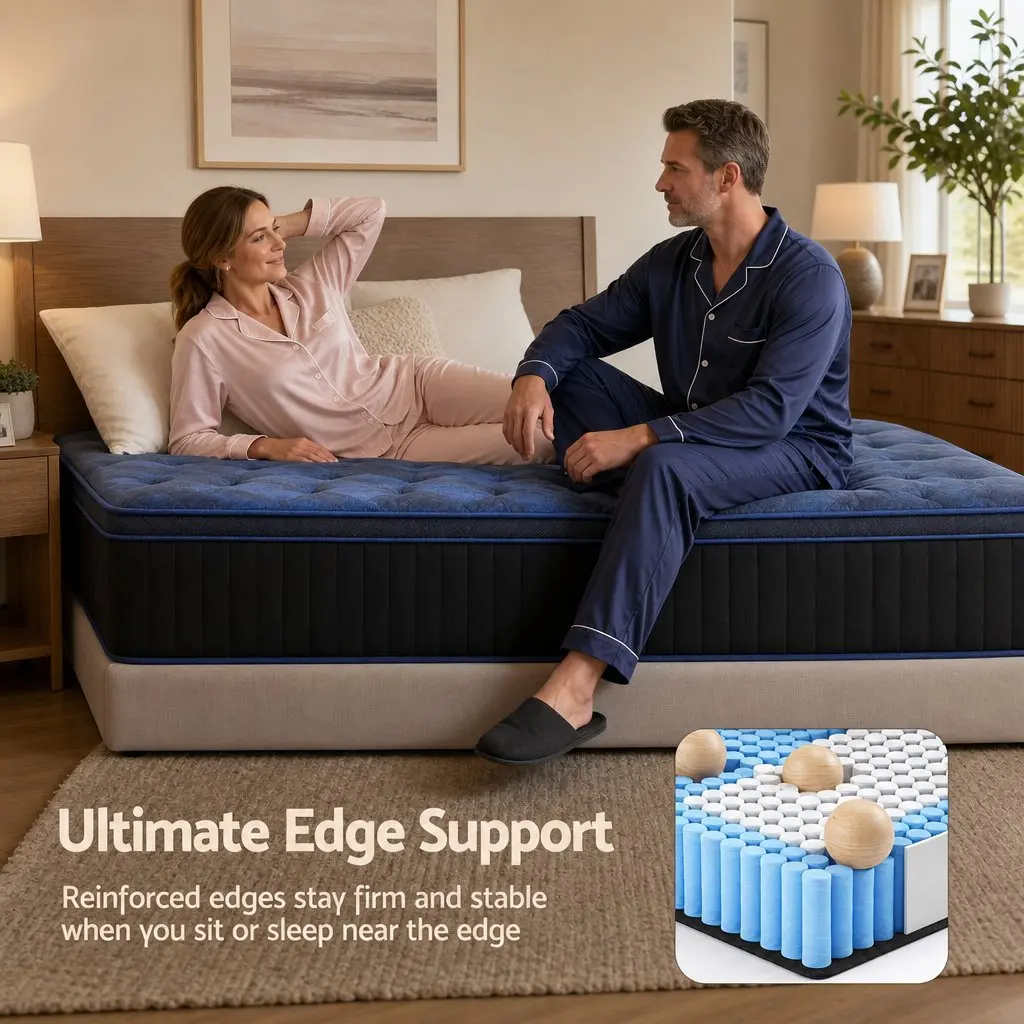 Queen Hybrid Mattress with Cooling Gel