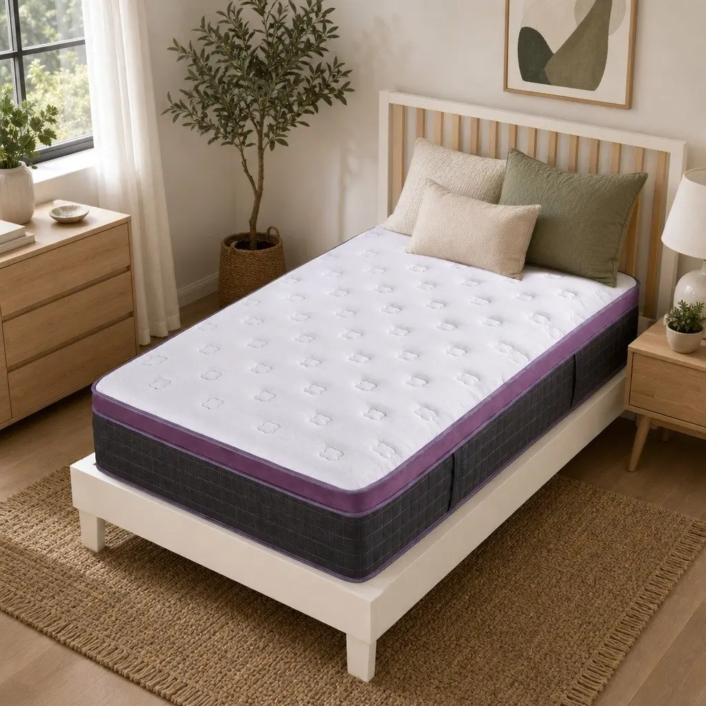 King Single Mattress with Firm Euro Top Support 35cm