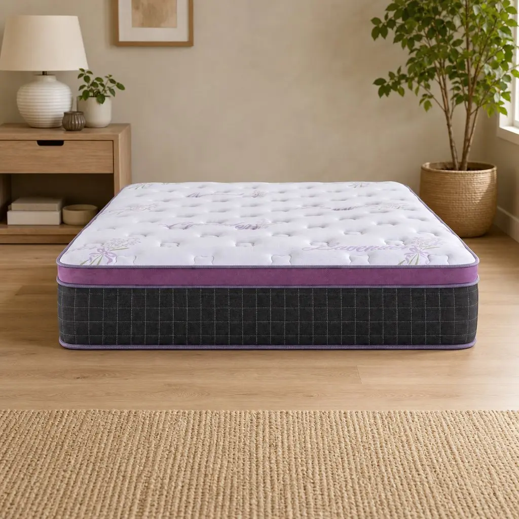 Firm Double Euro Top Mattress with Pocket Spring Support
