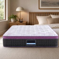 Firm Double Euro Top Mattress with Pocket Spring Support