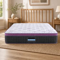 King Size Mattress with Euro Top and Pocket Springs