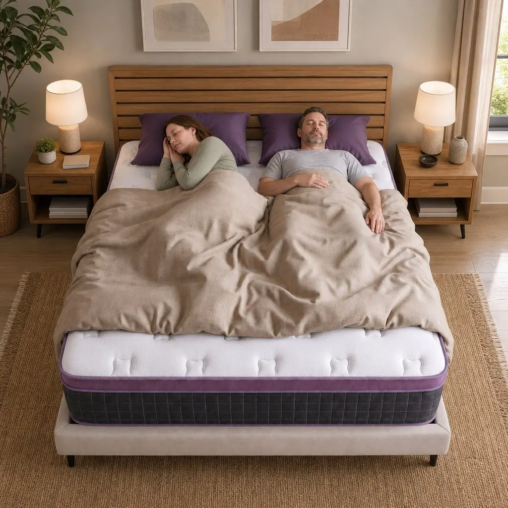 King Size Mattress with Euro Top and Pocket Springs