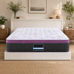 Queen Euro Top Firm Mattress with Pocket Springs