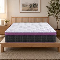 Queen Euro Top Firm Mattress with Pocket Springs