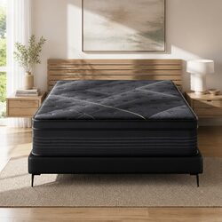 Hybrid Double Mattress 35cm with Bamboo Charcoal Foam