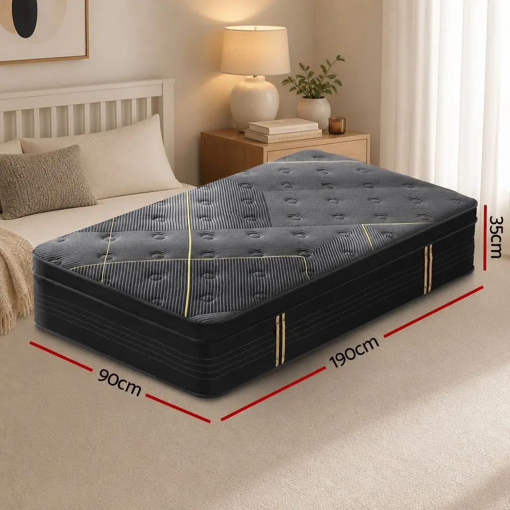 Single Mattress 35cm Hybrid Pocket Spring