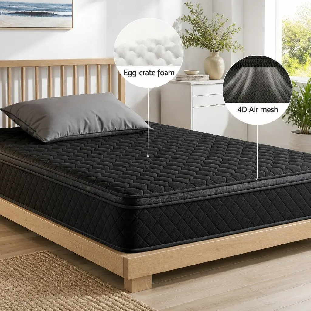 Single Mattress with 5-Zone Pocket Spring System