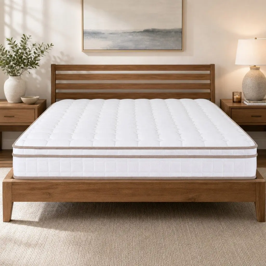 Double Mattress Firm 20cm Pocket Spring Breathable Support