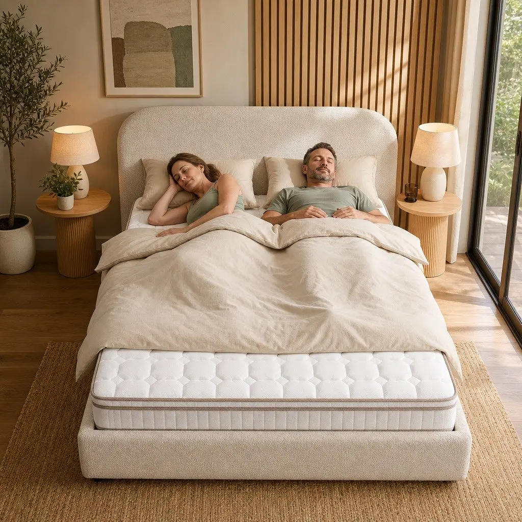 Double Mattress Firm 20cm Pocket Spring Breathable Support