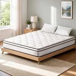 Comforting King Size Mattress with Euro Top Design