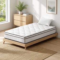Euro Top Pocket Spring Single Mattress 22cm Comfort