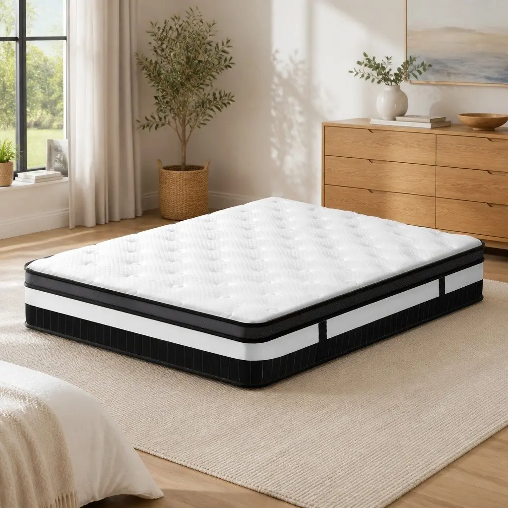 King Size Euro Top Pocket Spring Mattress 30cm