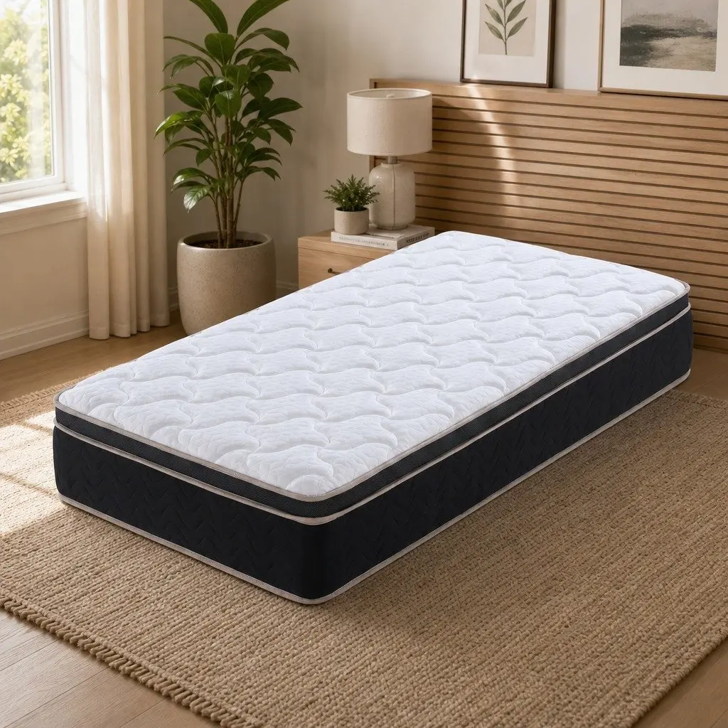 Single Mattress with Pocket Springs and Memory Foam