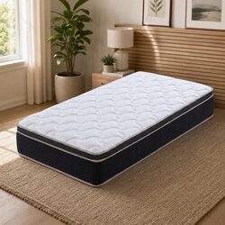 Single Mattress with Pocket Springs and Memory Foam