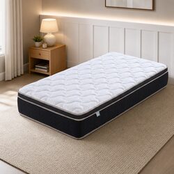 Single Mattress with Pocket Springs and Memory Foam